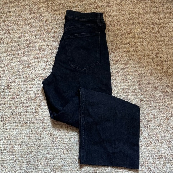 Abercrombie High rise relaxed 90s Jean cropped hem - Picture 4 of 5